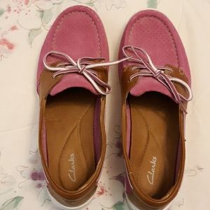 Clark's slip on shoes